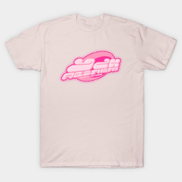 y2k aesthetic PINK T-Shirt by Y2kenthusiast